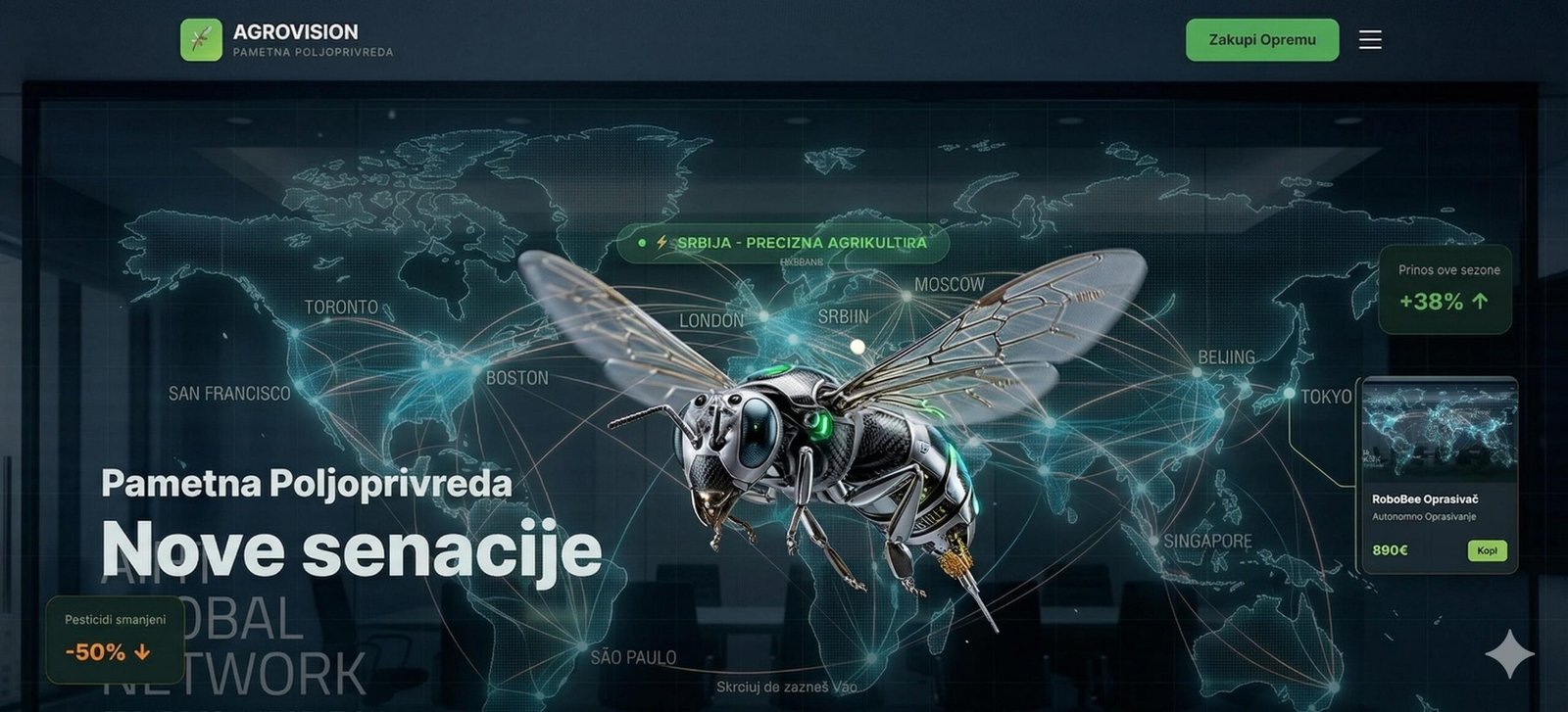 RoboBee Oprašivač