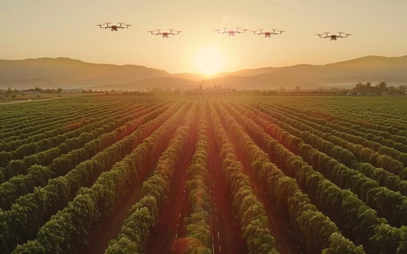 DJI Agras T40 — Agro Dron za Zaprašivanje